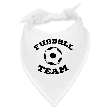 Fußball Team - Bandana - Weiß - Vorne