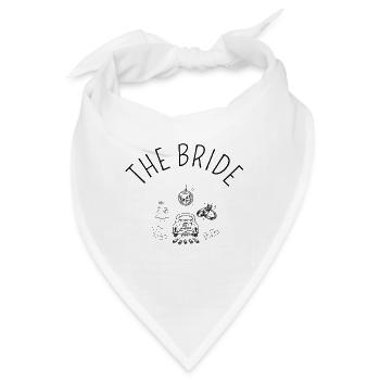 Hochzeit -The Bride - Clip Art - Bandana - Weiß - Vorne