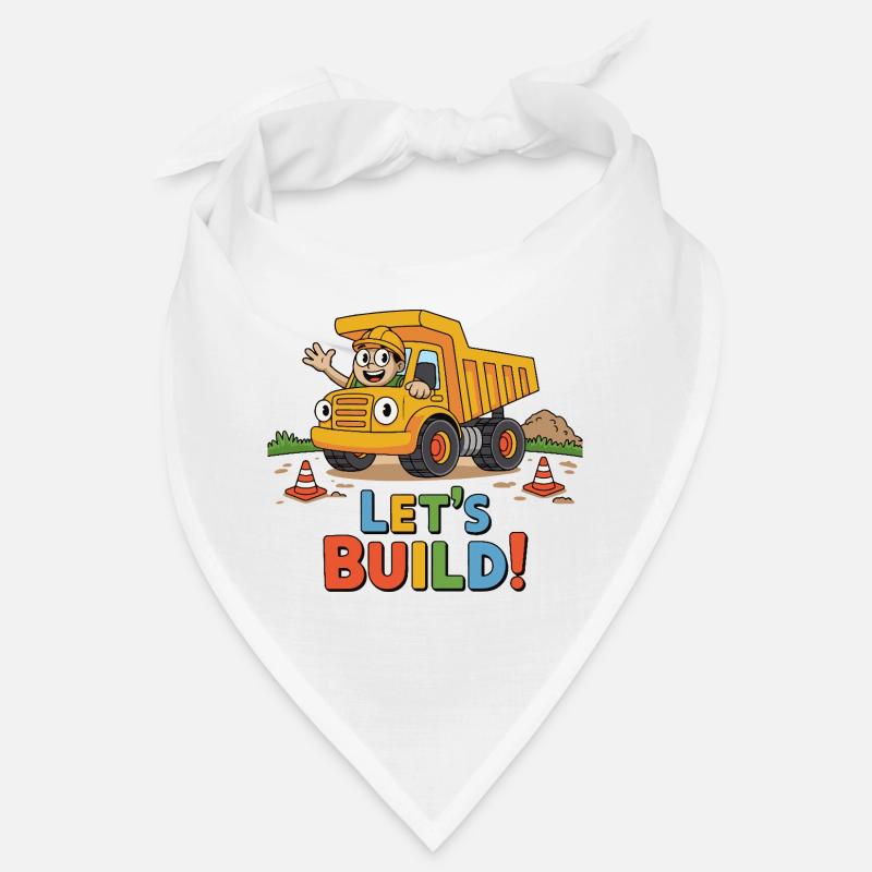 Construisons ! Camion de chantier Bandana