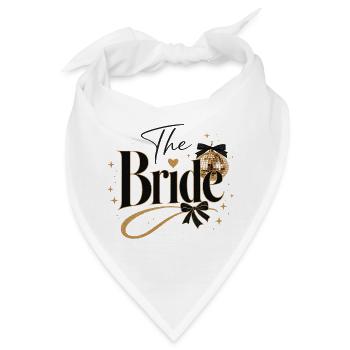 The Bride Club -Discokugel!  - Bandana - Weiß - Vorne