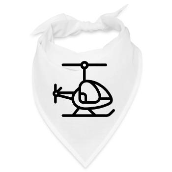 Gyrokopter - Bandana - Weiß - Vorne