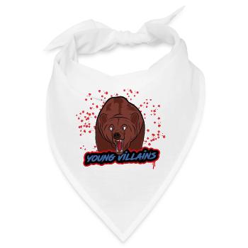 Tragen junge Bengel - Bandana - Weiß - Vorne