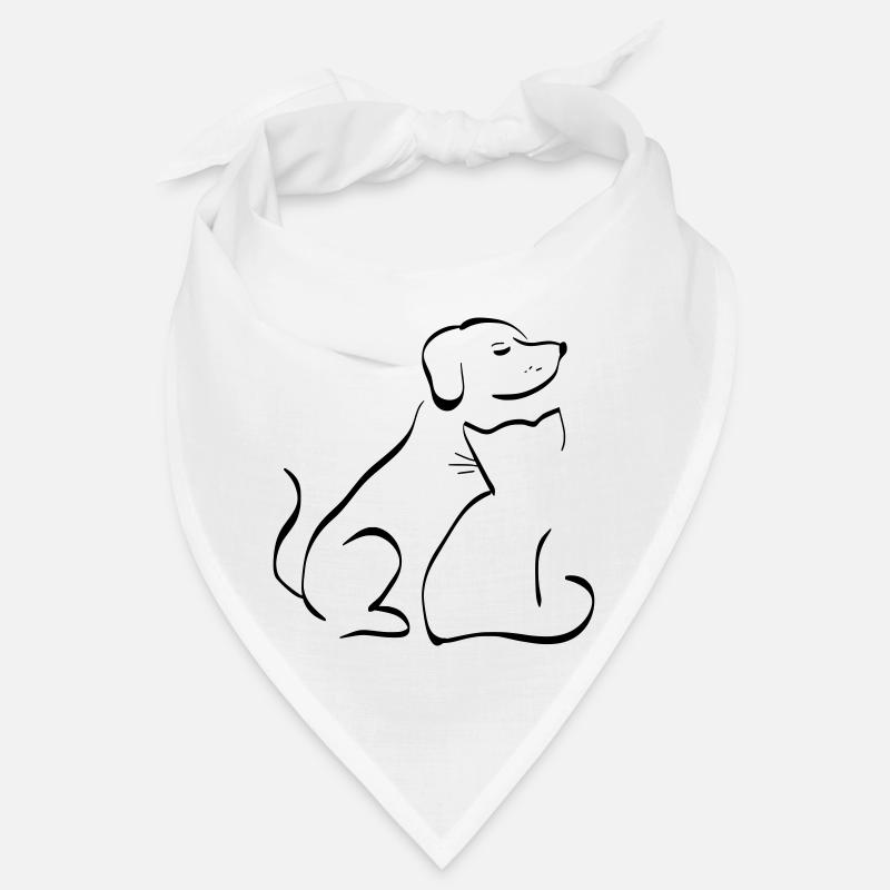 Dog cat friends animals dear gift Bandana