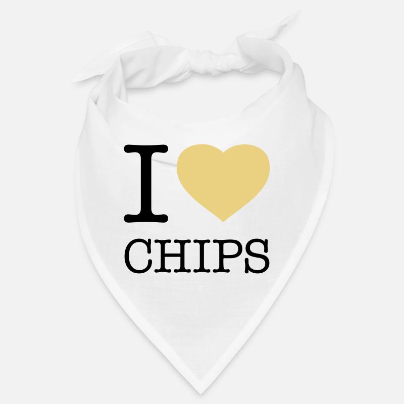 I LOVE CHIPS Bandana