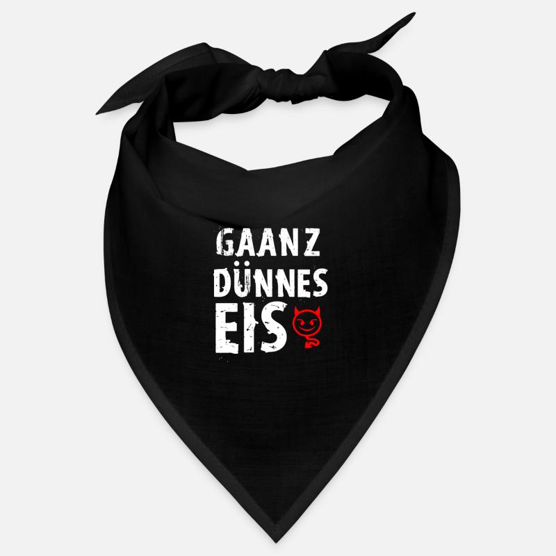 ganz dünnes Eis Bandana