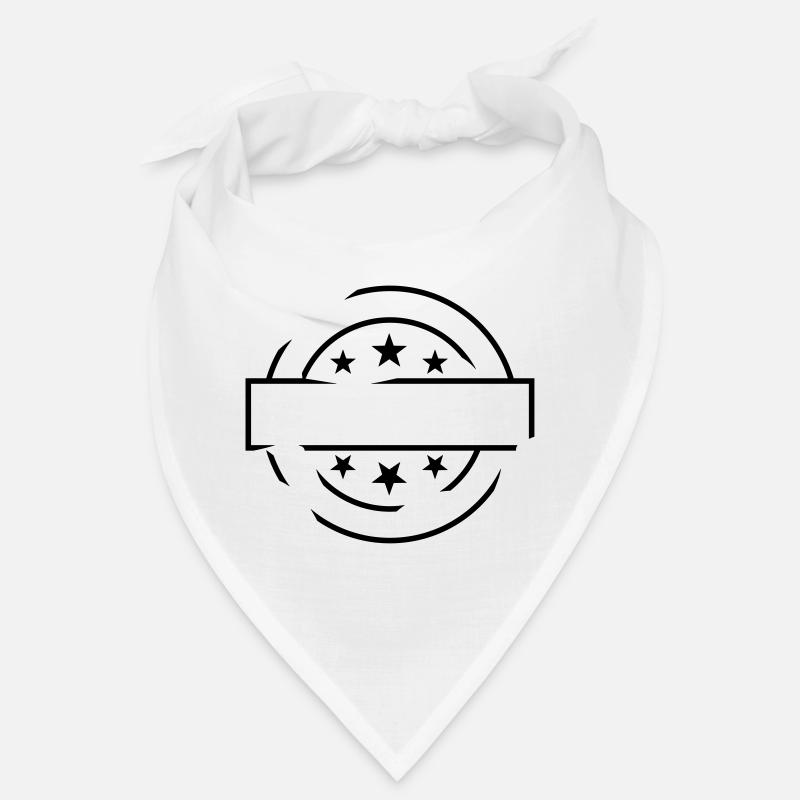 personalisierbar stempel Bandana