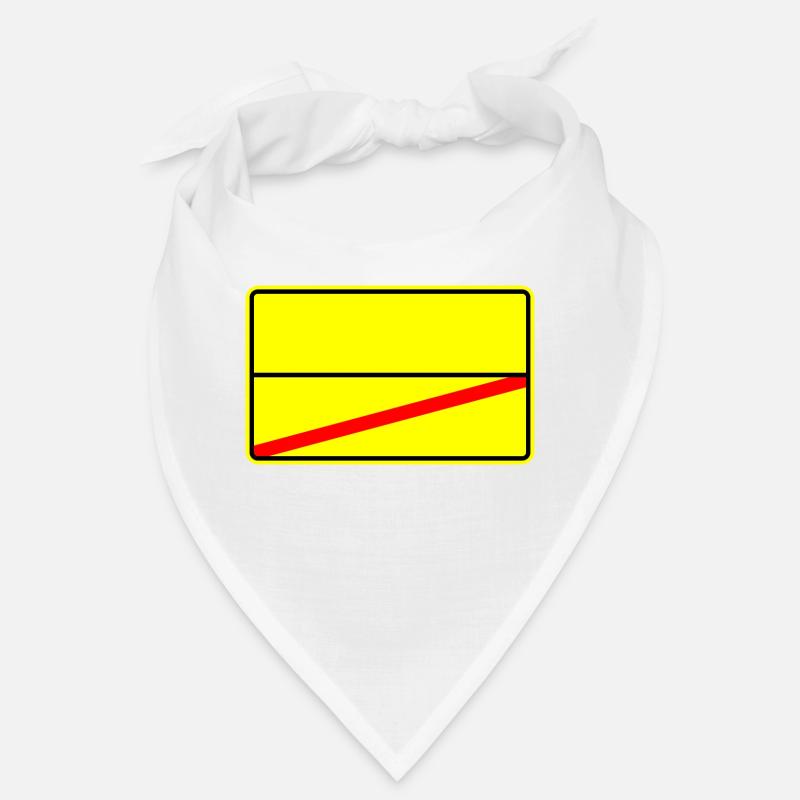 Panneau de signalisation modèle Bandana