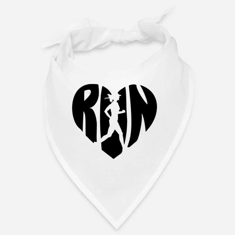 Femme de course - Bandana - blanc