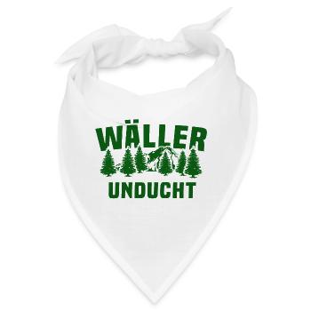 Westerwälder Wäller Unducht Westerwald - Bandana - Weiß - Vorne