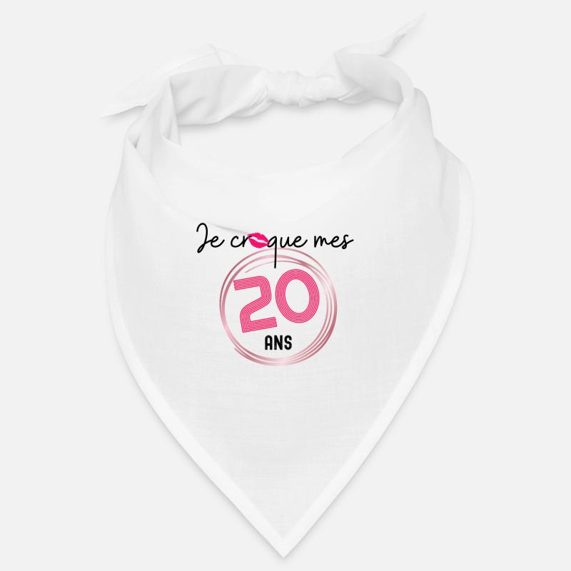 je croque mes 20 ans Bandana