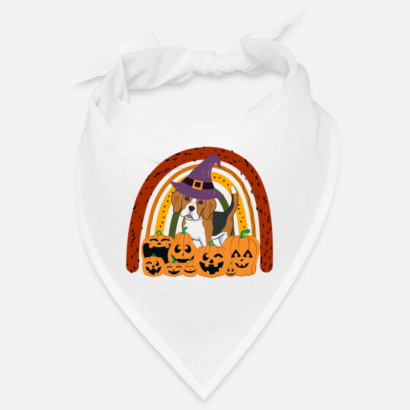 Cute Beagle Halloween Costume Dog Bandana