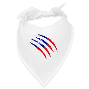 Taiwan - Bandana - Weiß - Vorne