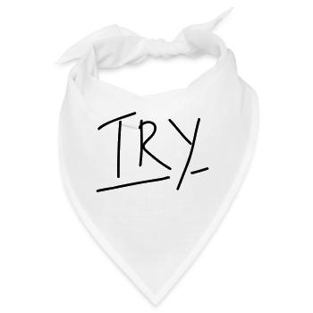 try - Bandana - Weiß - Vorne