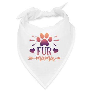 Pelz Mama - Bandana - Weiß - Vorne