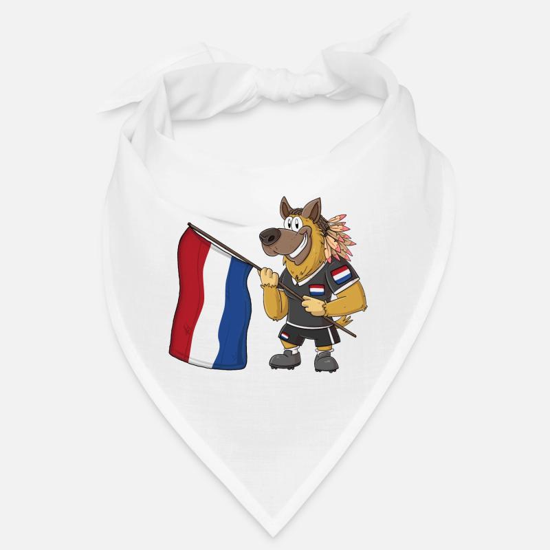 Chien Rasta hollandais Bandana