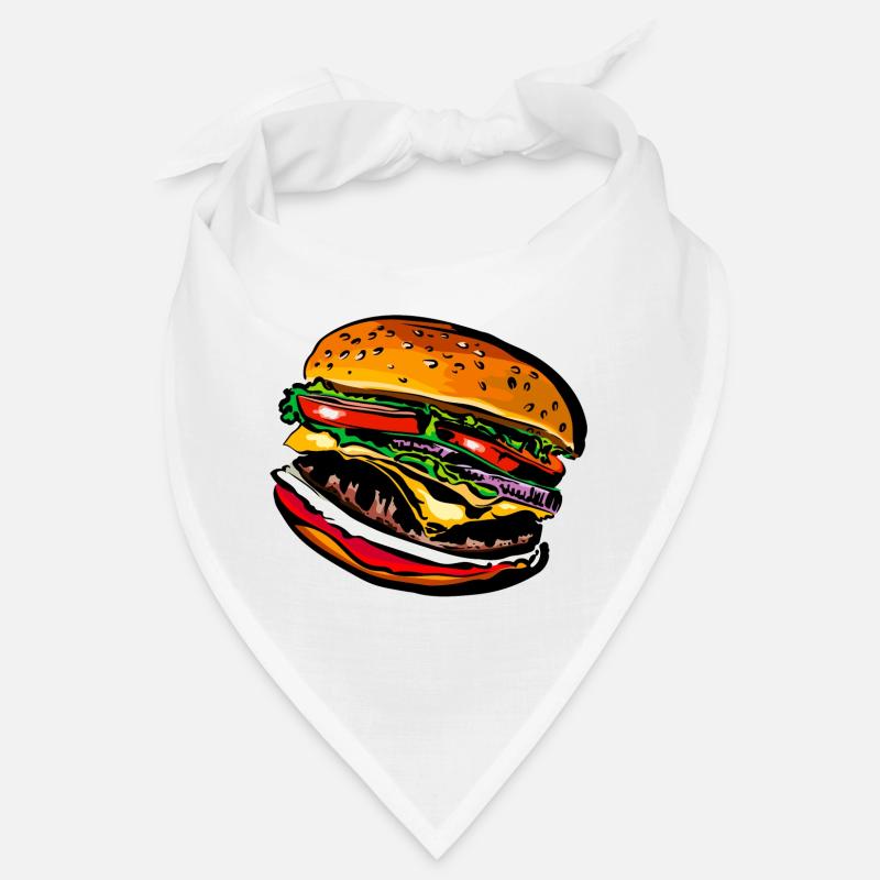 Burger Cheeseburger Restauration rapide Bandana
