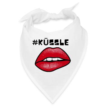 küssle schwabenland stuttgart 0711 - Bandana - Weiß - Vorne