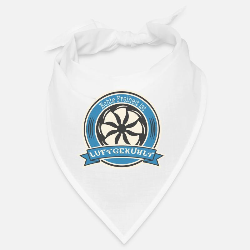 Oldtimer Luftgekühlter Boxermotor Spruch Freiheit Bandana