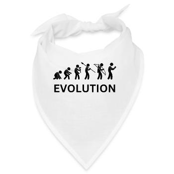 evolution - Bandana - Weiß - Vorne