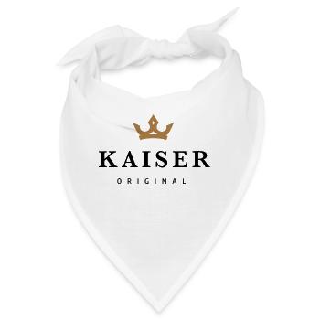 Kaiser - Bandana - Weiß - Vorne