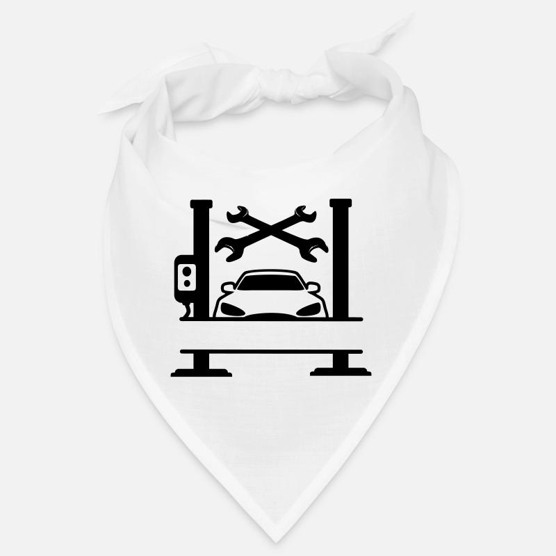 Car Garage Name Banner Bandana