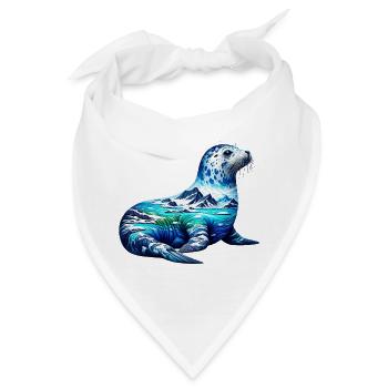Siegel - Bandana - Weiß - Vorne