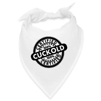 cuckold - Bandana - Weiß - Vorne
