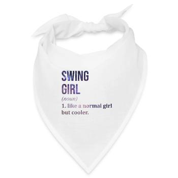 Schaukel Schwung Schaukel - Bandana - Weiß - Vorne