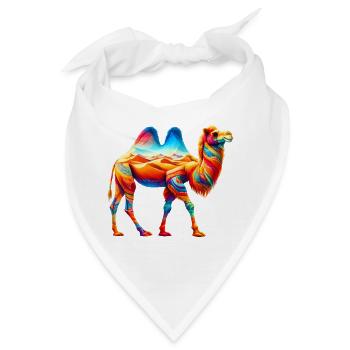 Kamel - Bandana - Weiß - Vorne