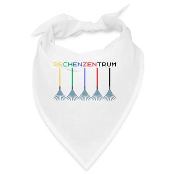 Rechenzentrum IT Admin Nerd Informatik - Bandana - Weiß - Vorne