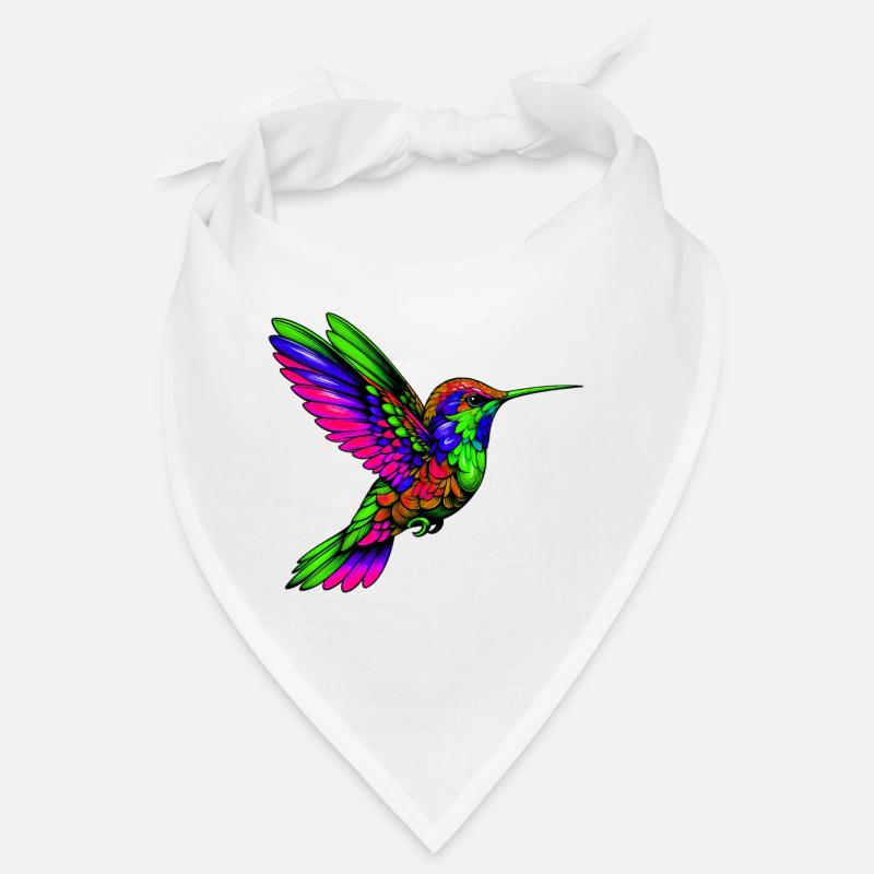 Kolibri - Bandana - Weiß