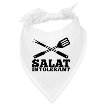 Salat Intolerant Grillbesteck - Bandana - Weiß - Vorne