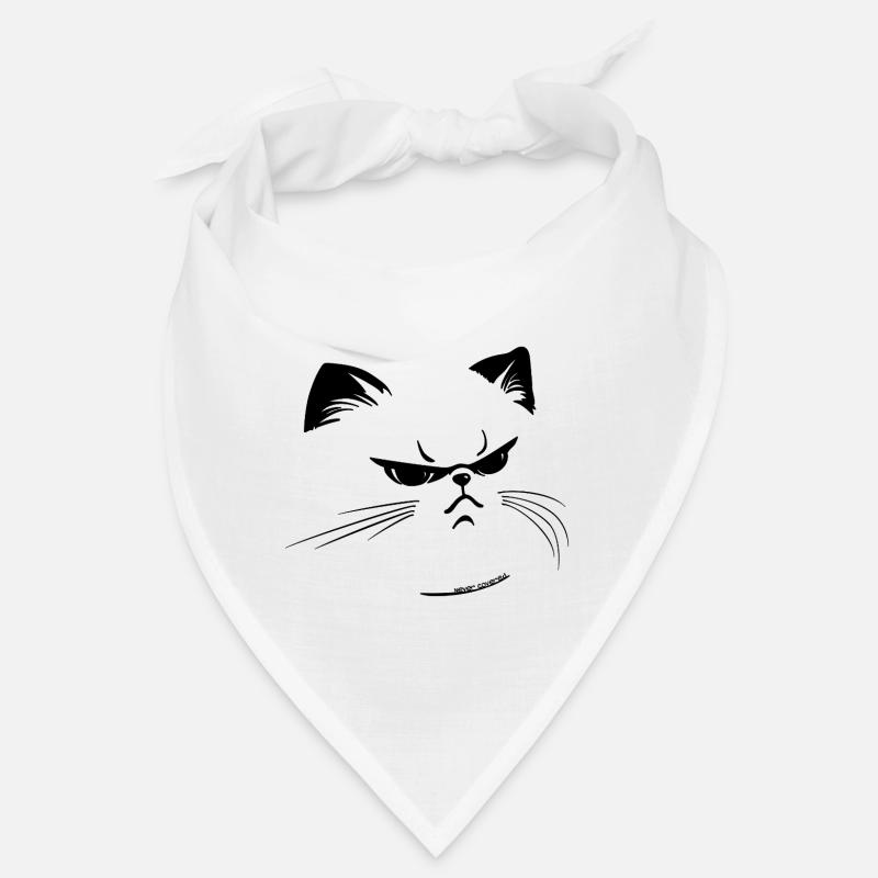 Grumpy or not? - Bandana - white