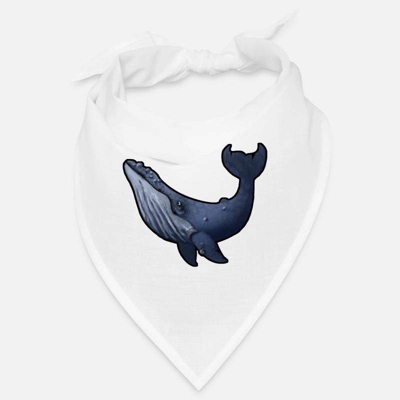 Humpback whale - Bandana - white
