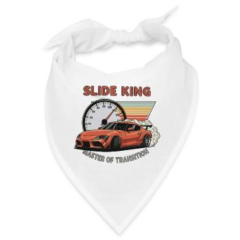 Slide King: Master of Transition - Bandana - Weiß - Vorne