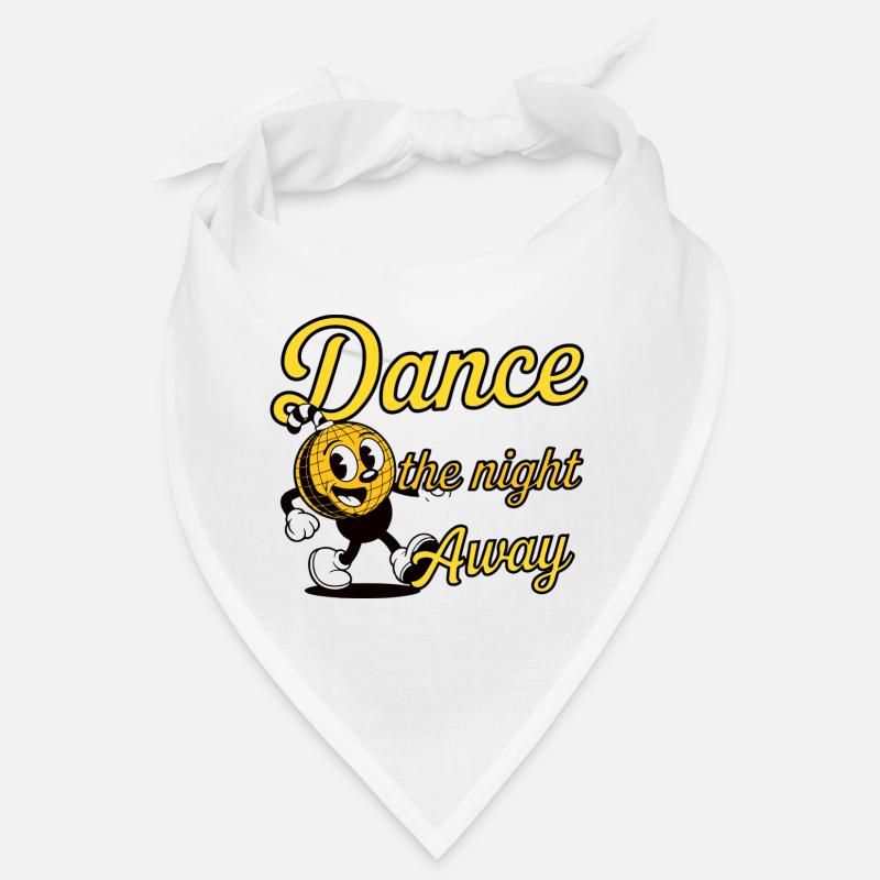 Danse Nuit Disco Dessin animé Design Bandana