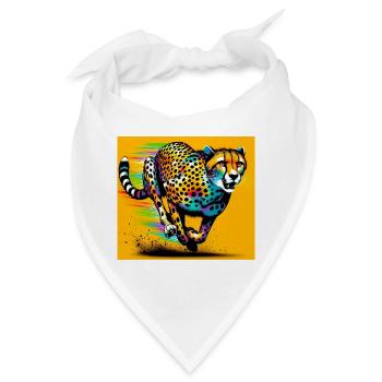 Gepard - Bandana - Weiß - Vorne