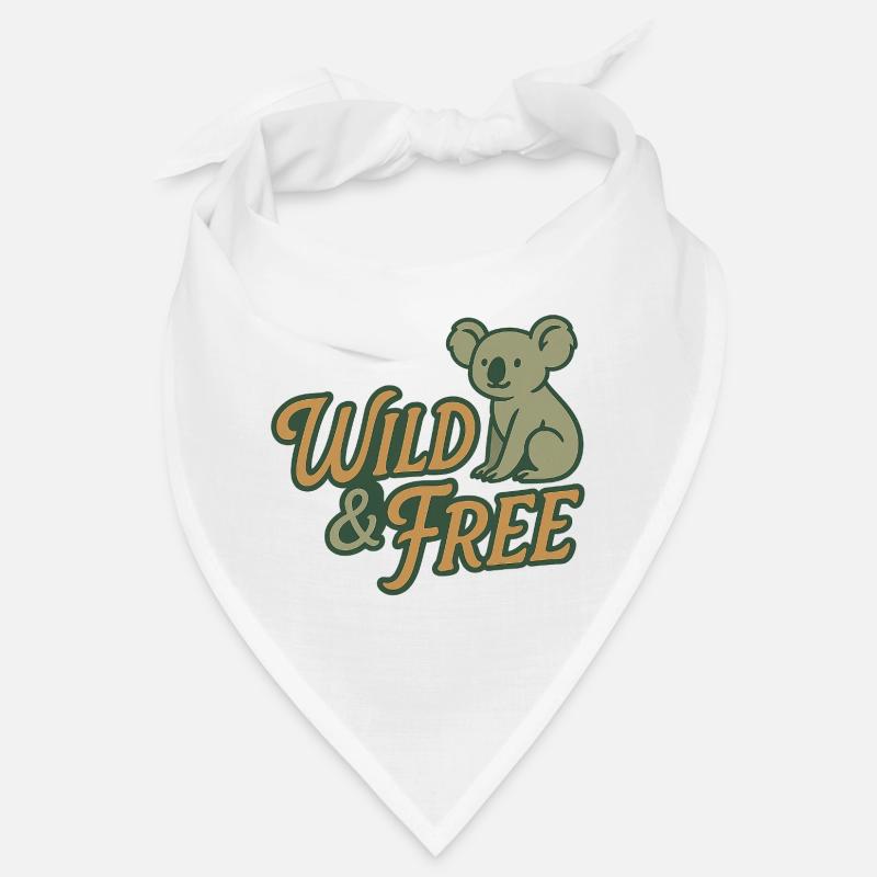 Wild & Free – Koala & Känguru Bandana
