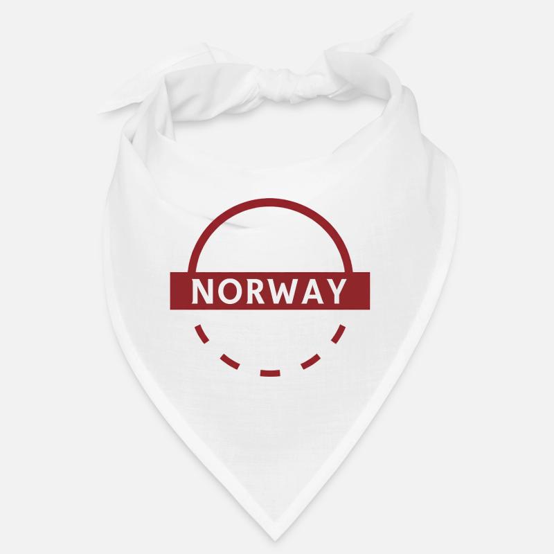 Norwegen Emblem Runder Ring Bandana