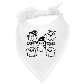 Spooky Squad - Bandana - Weiß - Vorne