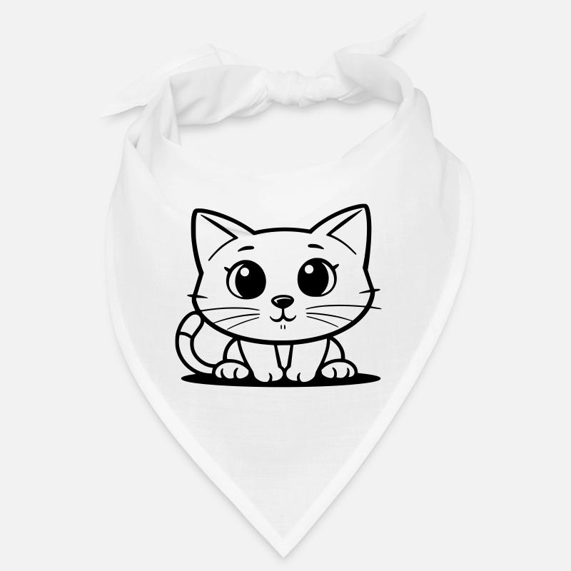 Mitternachts-Emblem-Silhouette Bandana