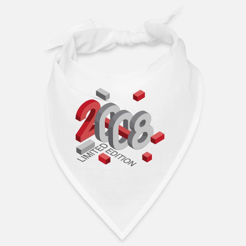 2008 Édition limitée 3D Typographie Art Bandana