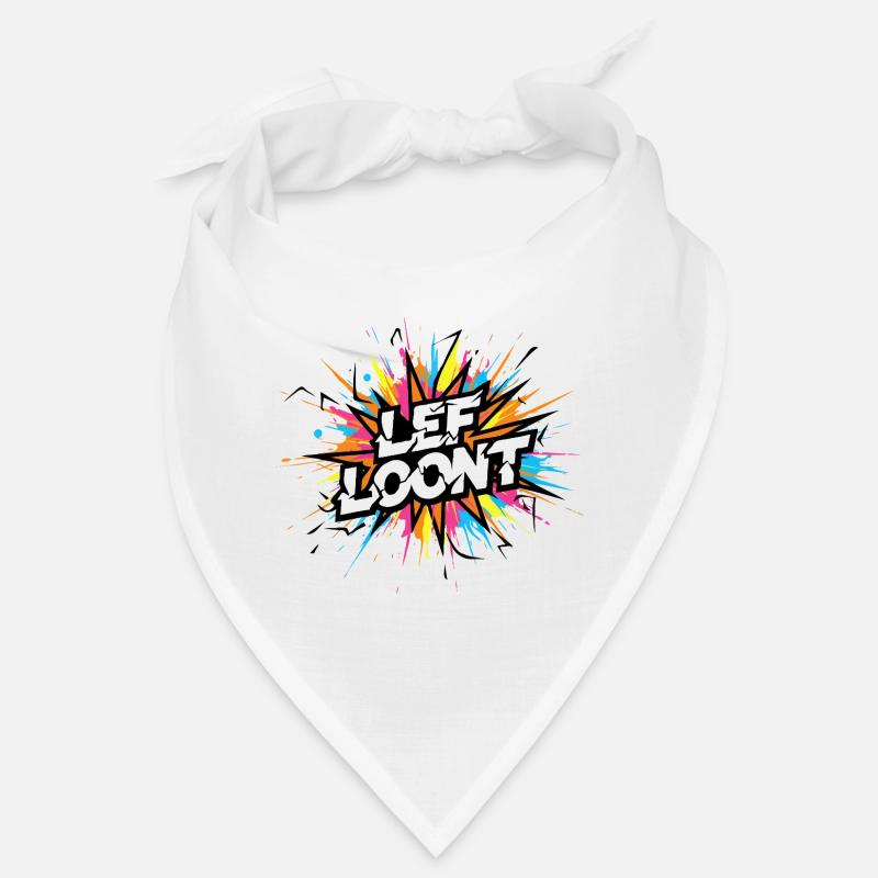 Guts Pays Off Comic Explosion Text Bandana