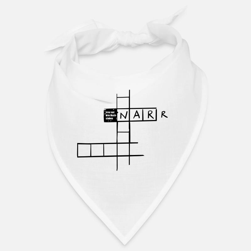 Lunatic with 3 letters Bandana