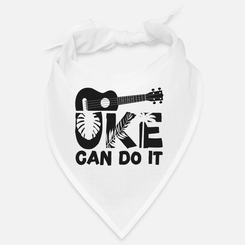 Hawaiian Ukulele Uke Uke Can Do It Bandana