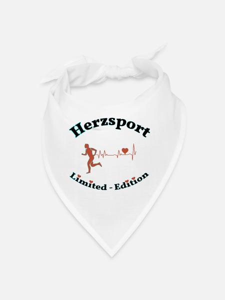Sports cardiaques - Bandana - blanc