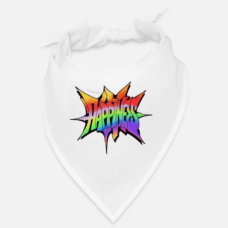 Happiness Rainbow Eruption Bandana