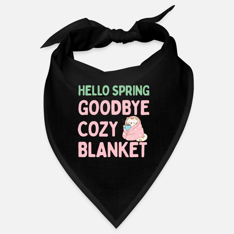 Hello spring, goodbye warm blanket Bandana