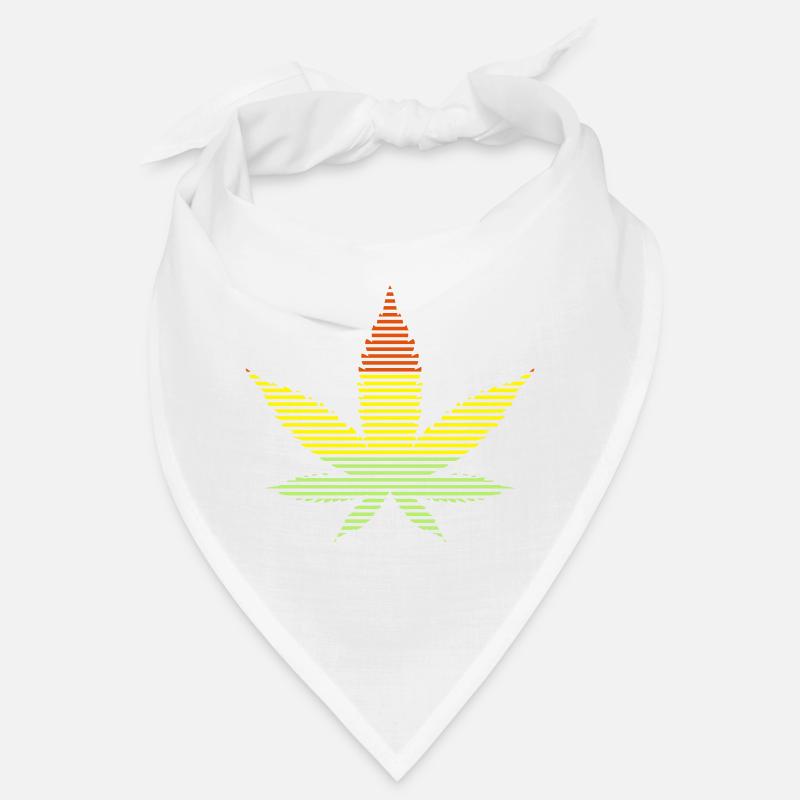 cannabis leaf Bandana