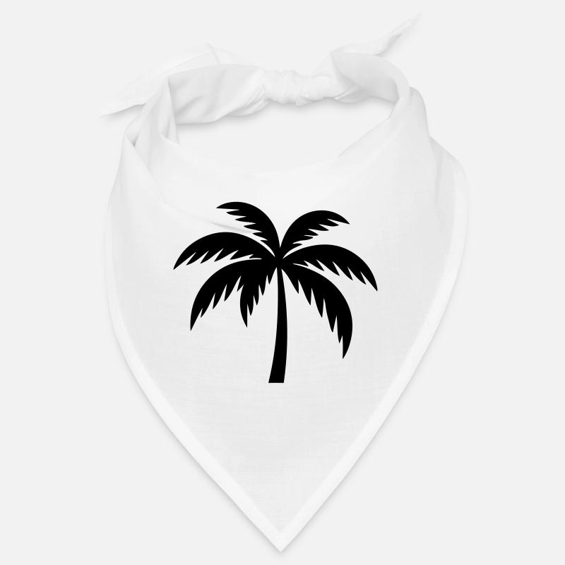 Palm Tree Silhouette Bandana